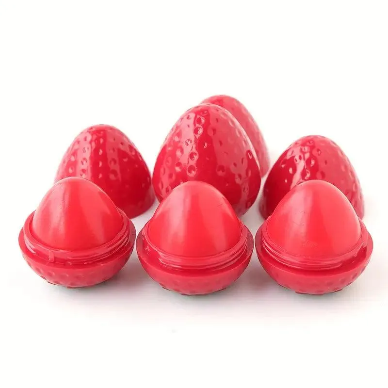 24pcs Strawberry Lip Balm Set - Nourishing & Hydrating, Perfect for All Skin Types