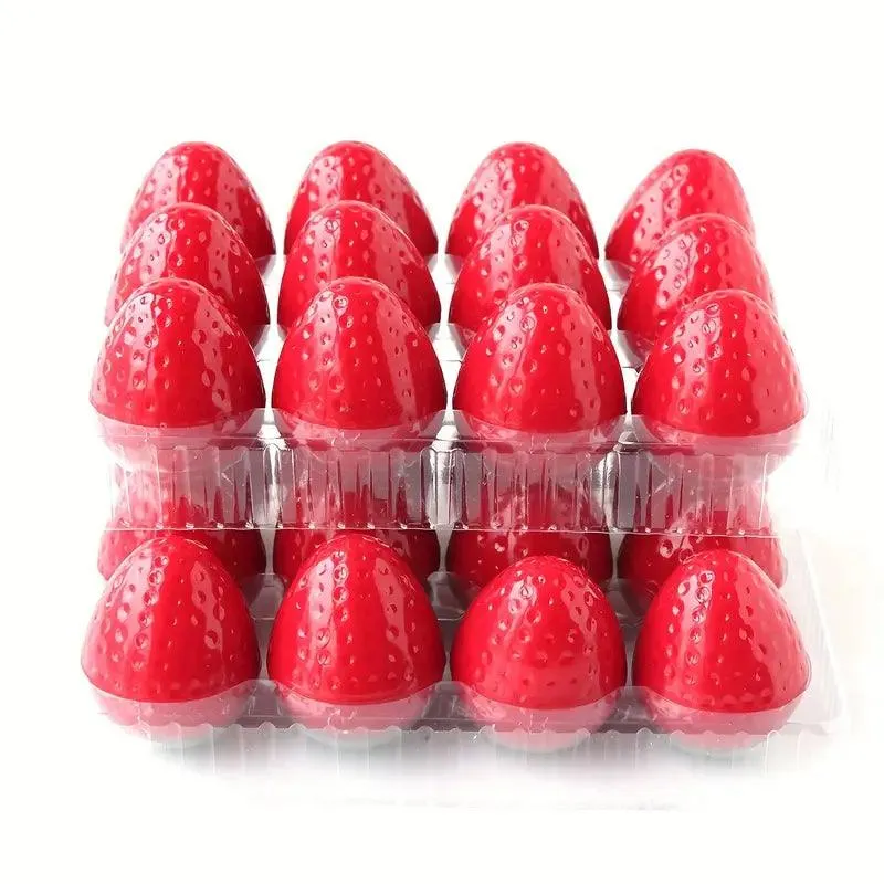 24pcs Strawberry Lip Balm Set - Nourishing & Hydrating, Perfect for All Skin Types