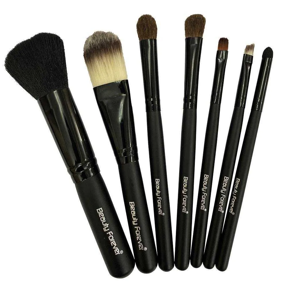 7 Piece Professional Makeup Brush Set