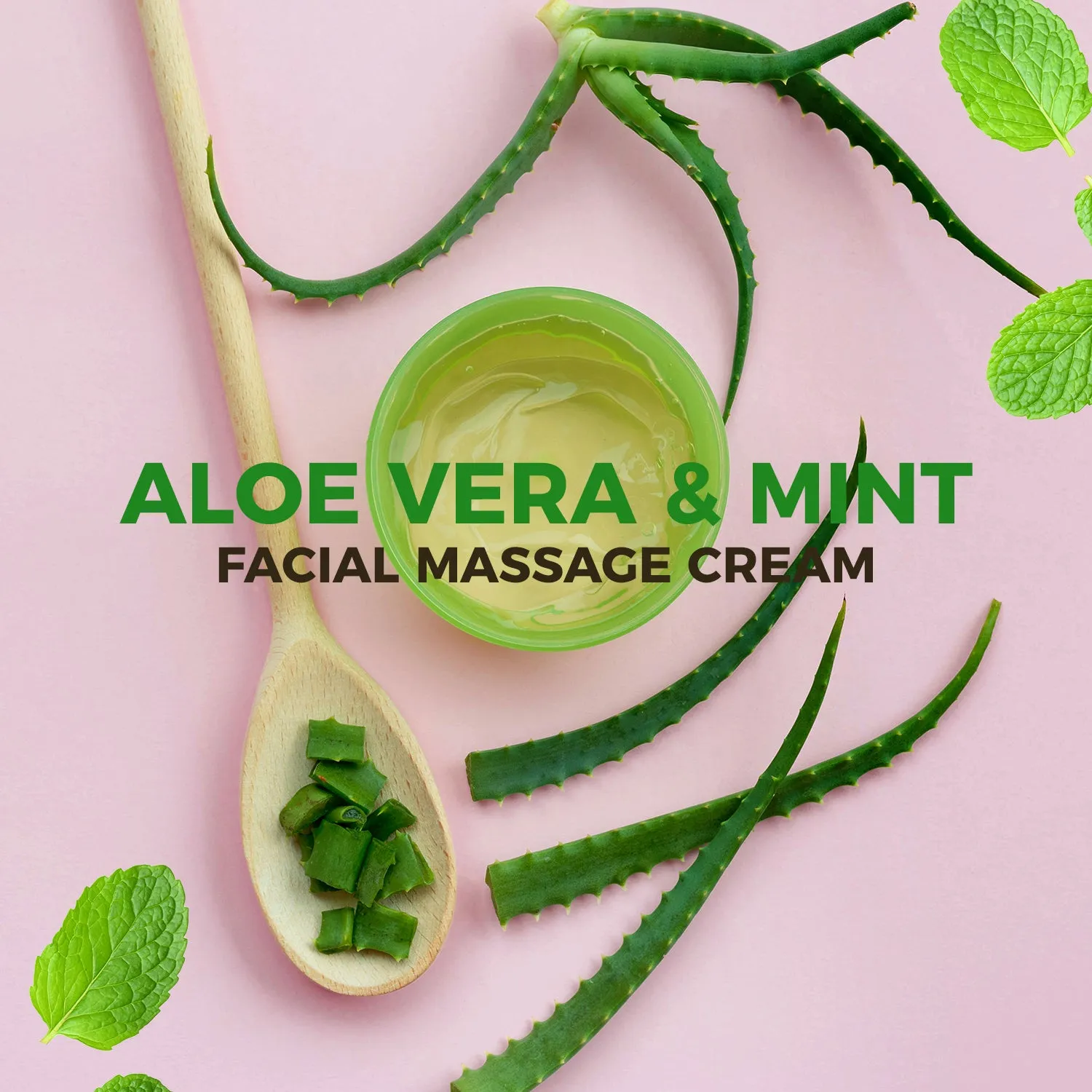 ALOE VERA & MINT FACIAL MASSAGE CREAM