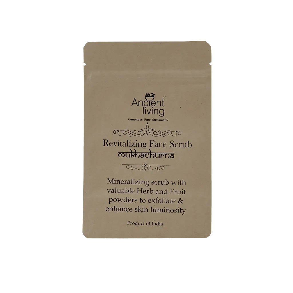 Ancient Living Organic Revitalizing Face Scrub(Set of 2) 40gm