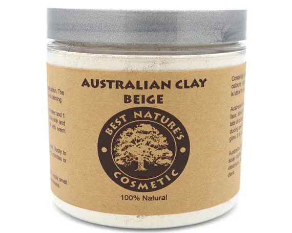 Australian Beige Clay. Detoxify the body and face,