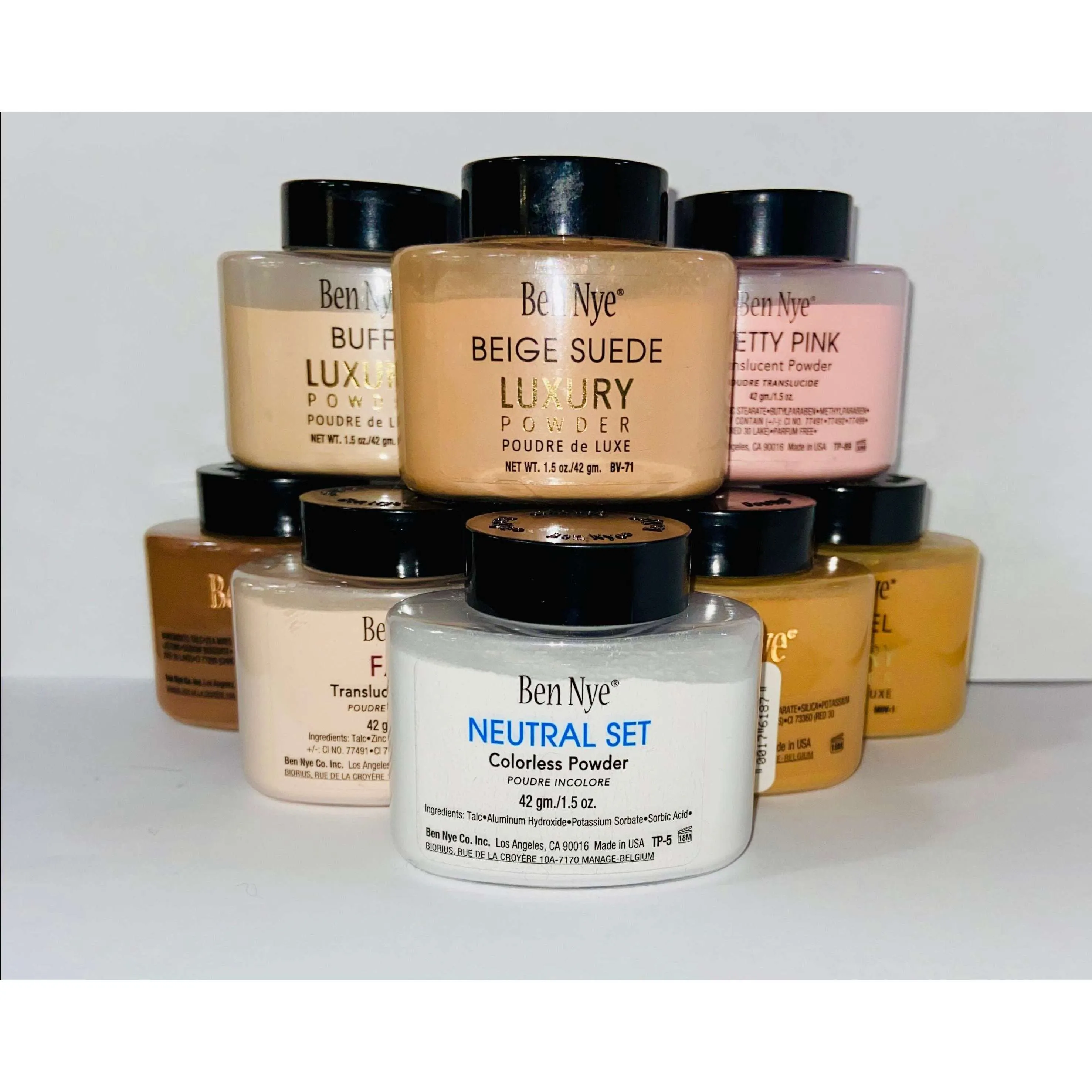 Ben Nye Translucent Loose Setting Powders