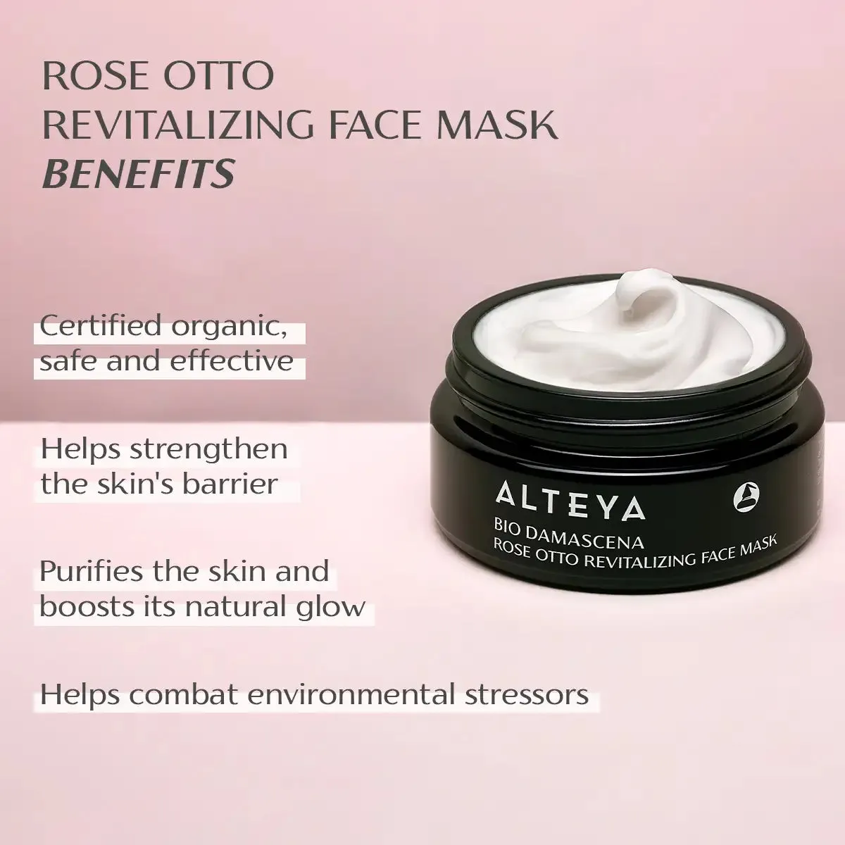 BIO DAMASCENA ROSE OTTO REVITALIZING FACE MASK