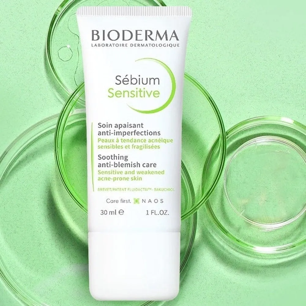 Bioderma Sebium Sensitive Soothing Care for Acne-Prone Skin 30ml