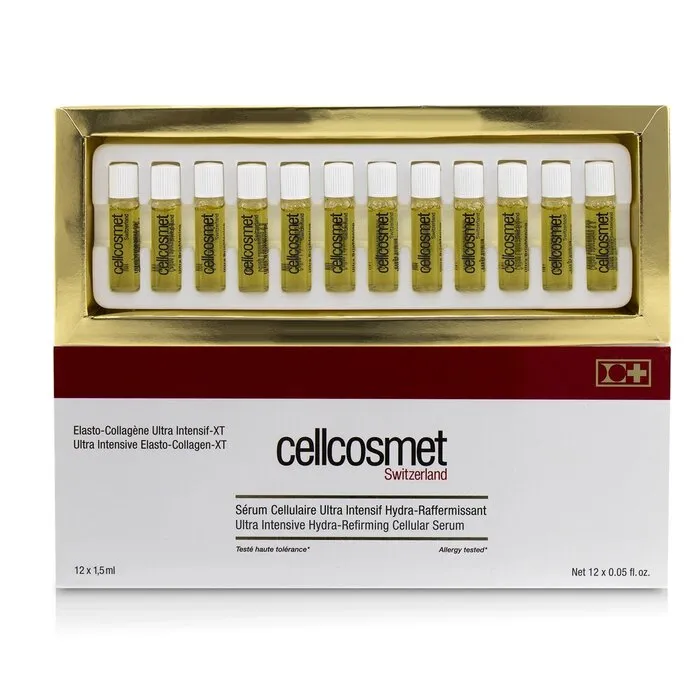 Cellcosmet Ultra Intensive Elasto-collagen-xt (ultra Intensive Hydra-refirming Cellular Serum) - 12x1.5ml/0.05oz