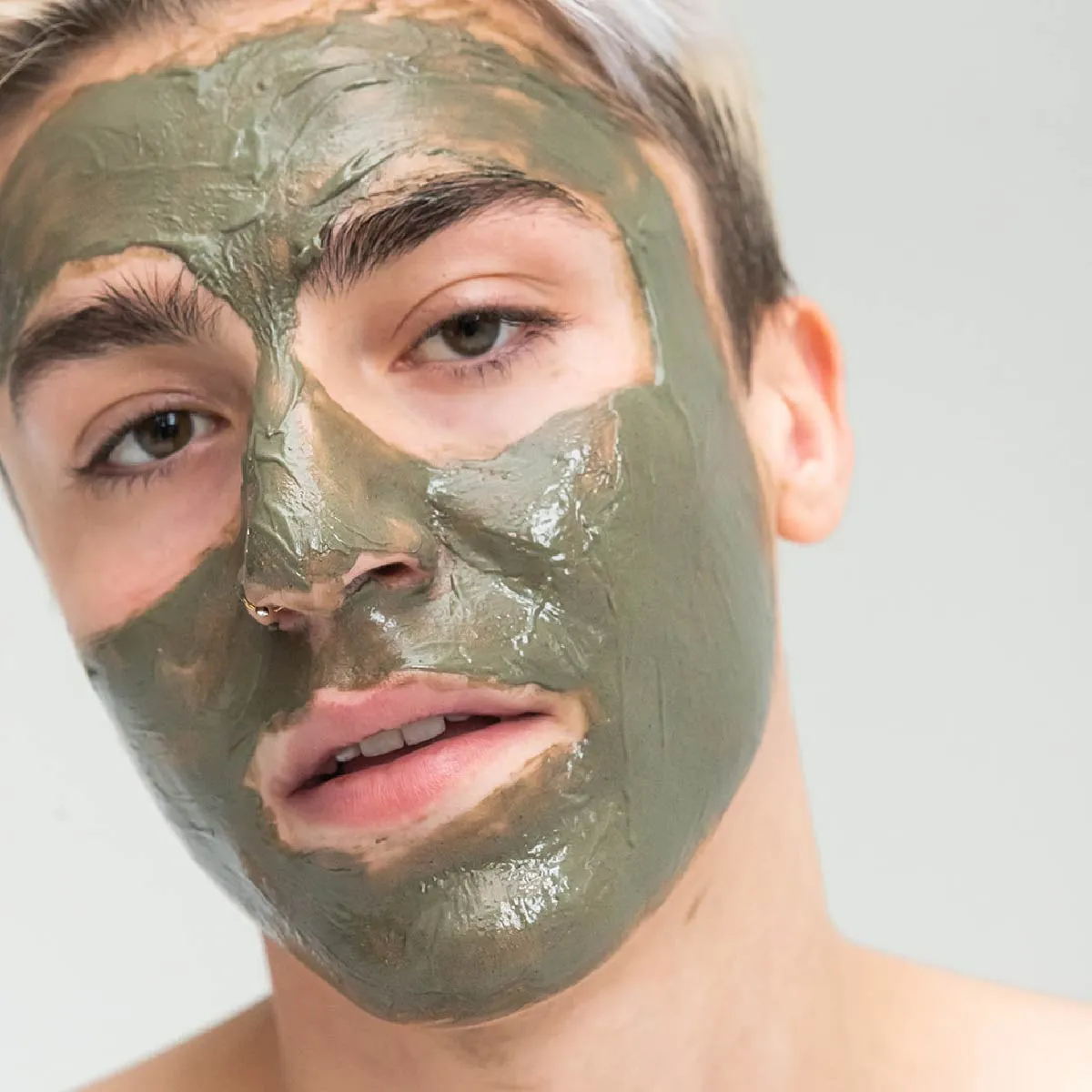 Charcoal   Matcha Detoxifying Face Mask