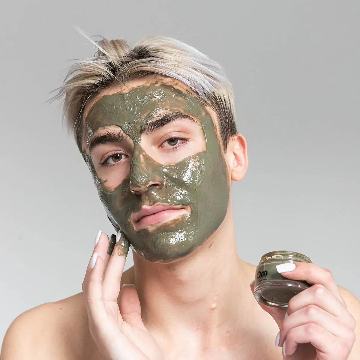 Charcoal   Matcha Detoxifying Face Mask