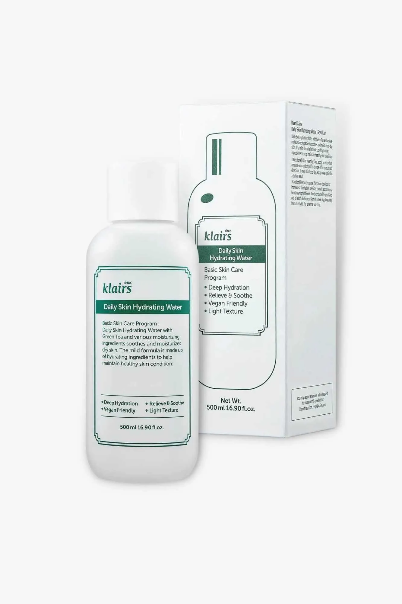 Dear, Klairs - Daily Skin Hydrating Water - 500ml