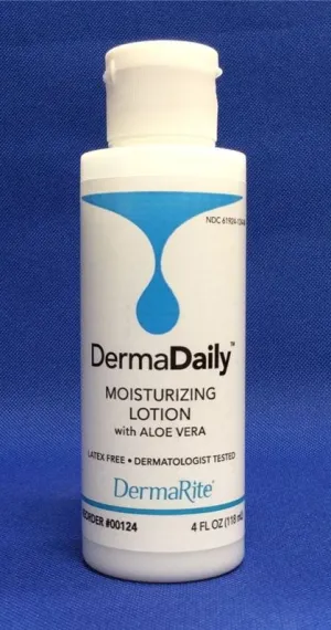 DermaDaily Moisturizing Lotion 4 Oz Case of 96, Scented