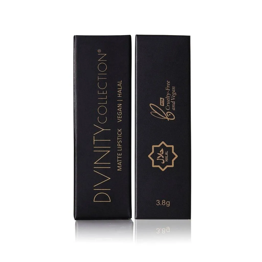 Divinity Halal Vegan Matte Lipstick 9 - Burgundy