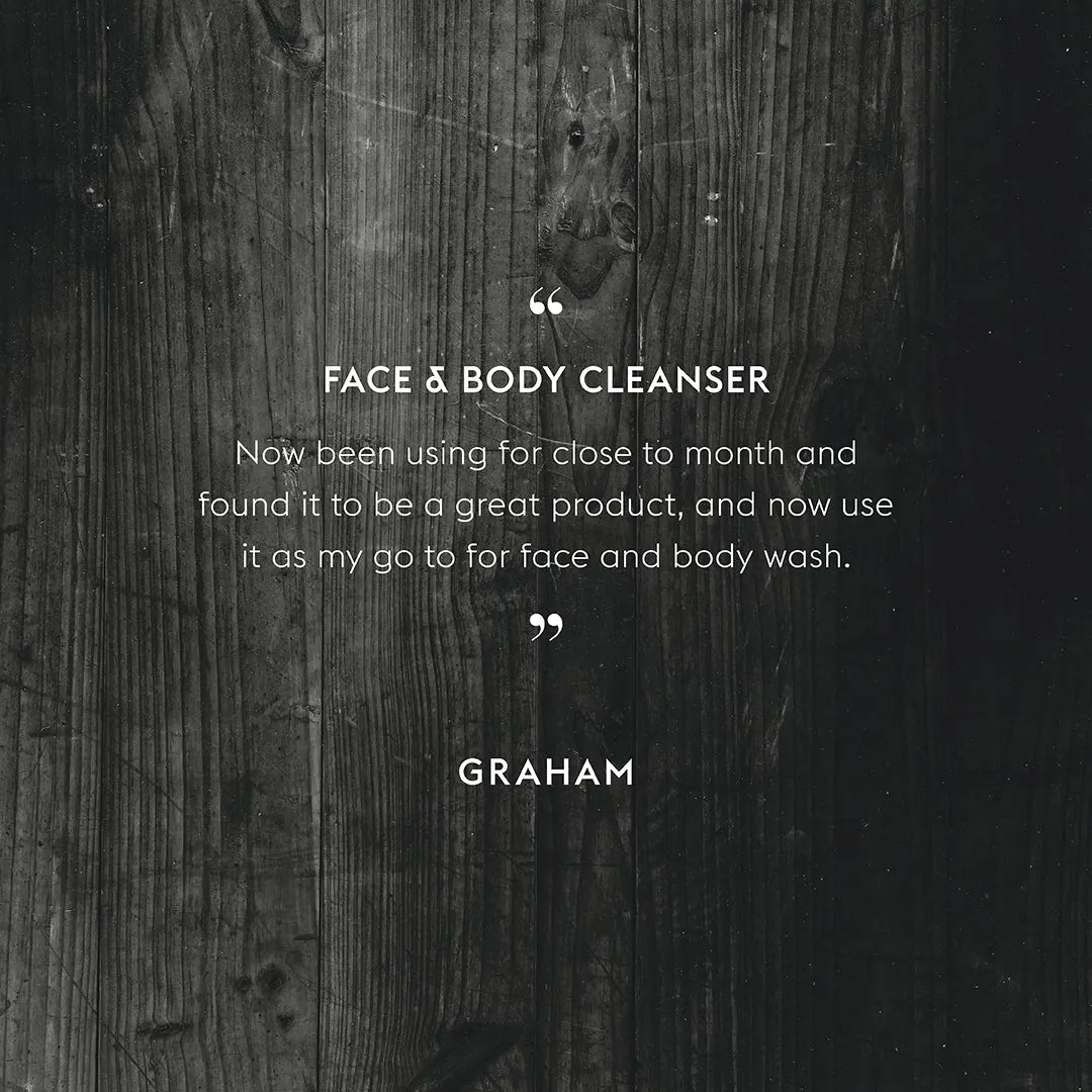 Face & Body Cleanser - Removes Dirt, Refreshing Aroma (8.4 fl oz)