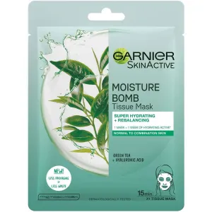 Garnier Moisture Bomb Green Tea Hydrating Tissue Face Sheet Mask