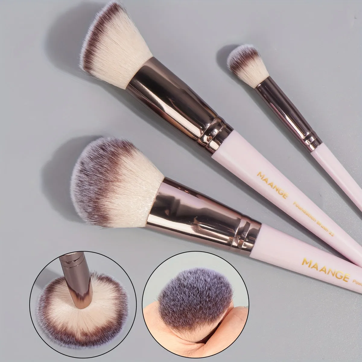 GlamourPro 30-Piece Synthetic Makeup Brush Set