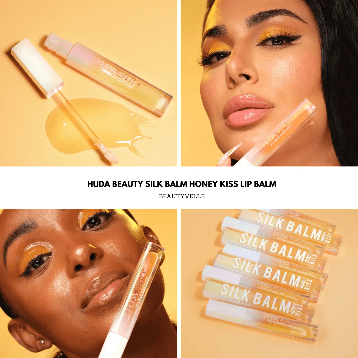 Huda BeautySilk Balm Honey Kiss Plumping Lip Balm