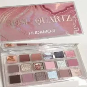 HUDA STORY 18 Colors Desert Rose Eyeshadow Palette Long Lasting Mashed Pearl Sequins Matte Earth Eye Shadow Eye Makeup