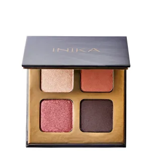 Inika Eyeshadow Quad Flowers 8g