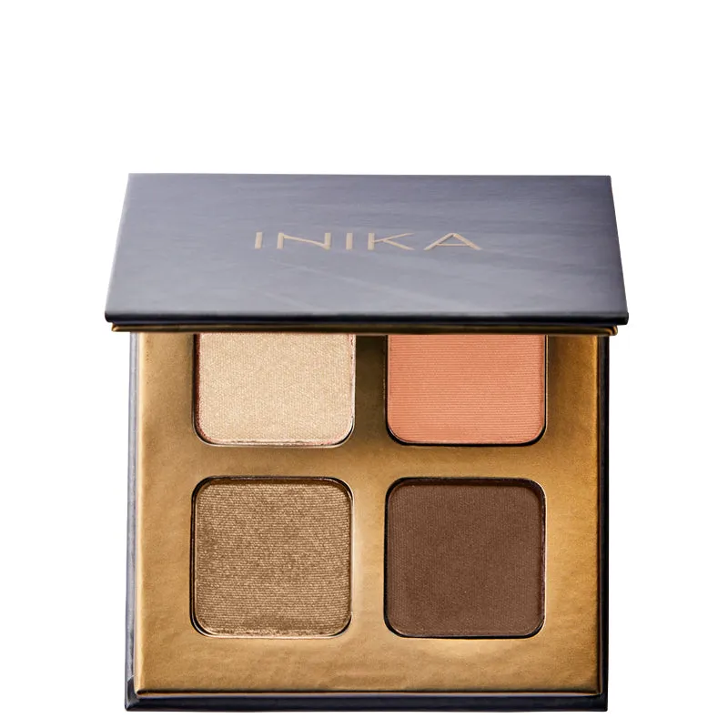 Inika Eyeshadow Quad Sunset 8g