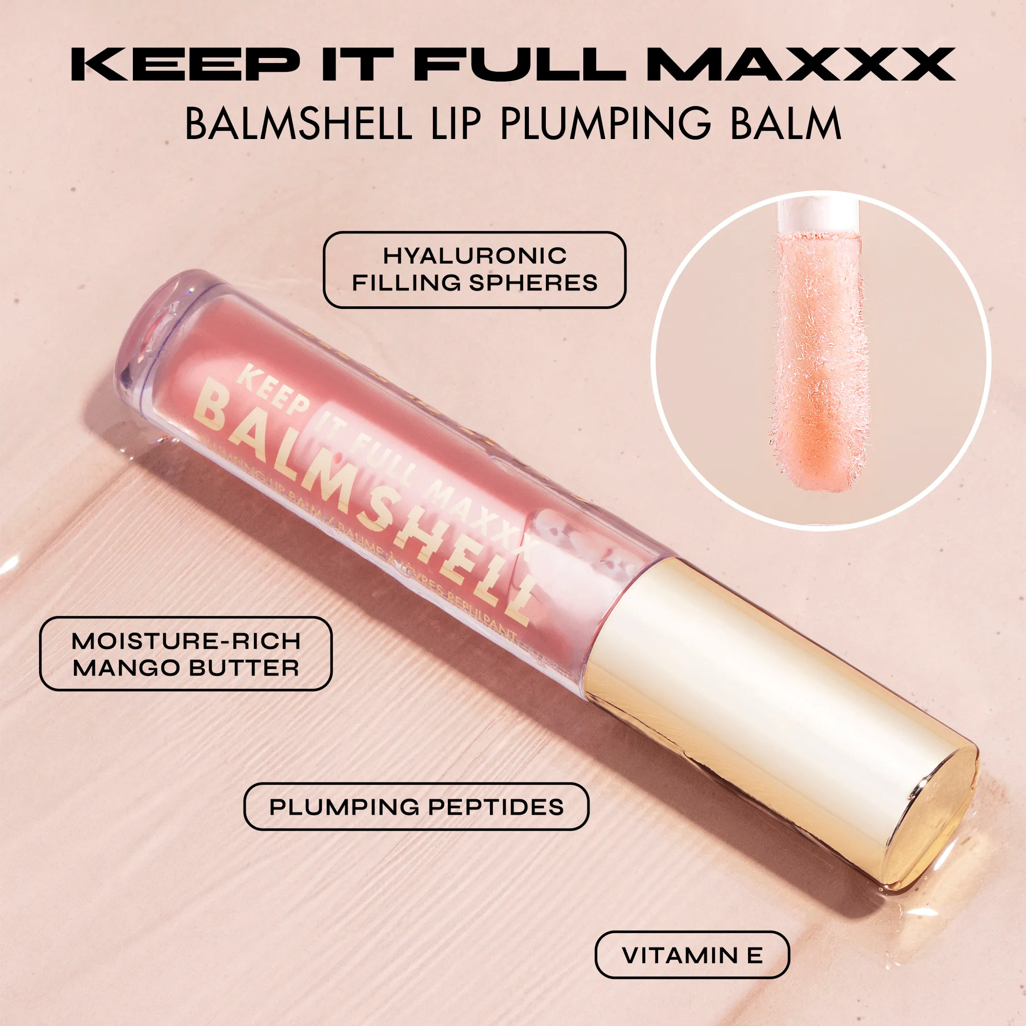 Keep It Full Maxxx Balmshell Lip Plumping Balm