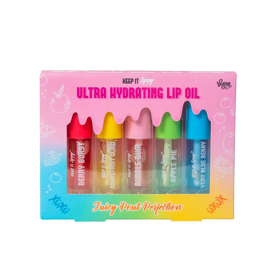 Keep It Lippy Ultra Hydrating Lip Oils Gift Set (4 Pack)