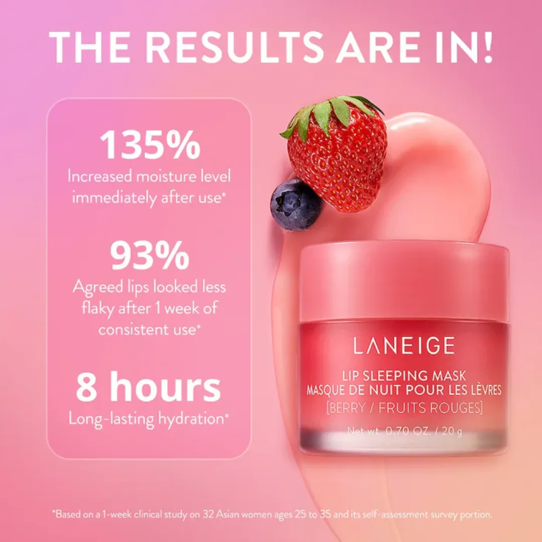 Laneige Lip Sleeping Mask Intense Hydration with Vitamin C - Berry 20g