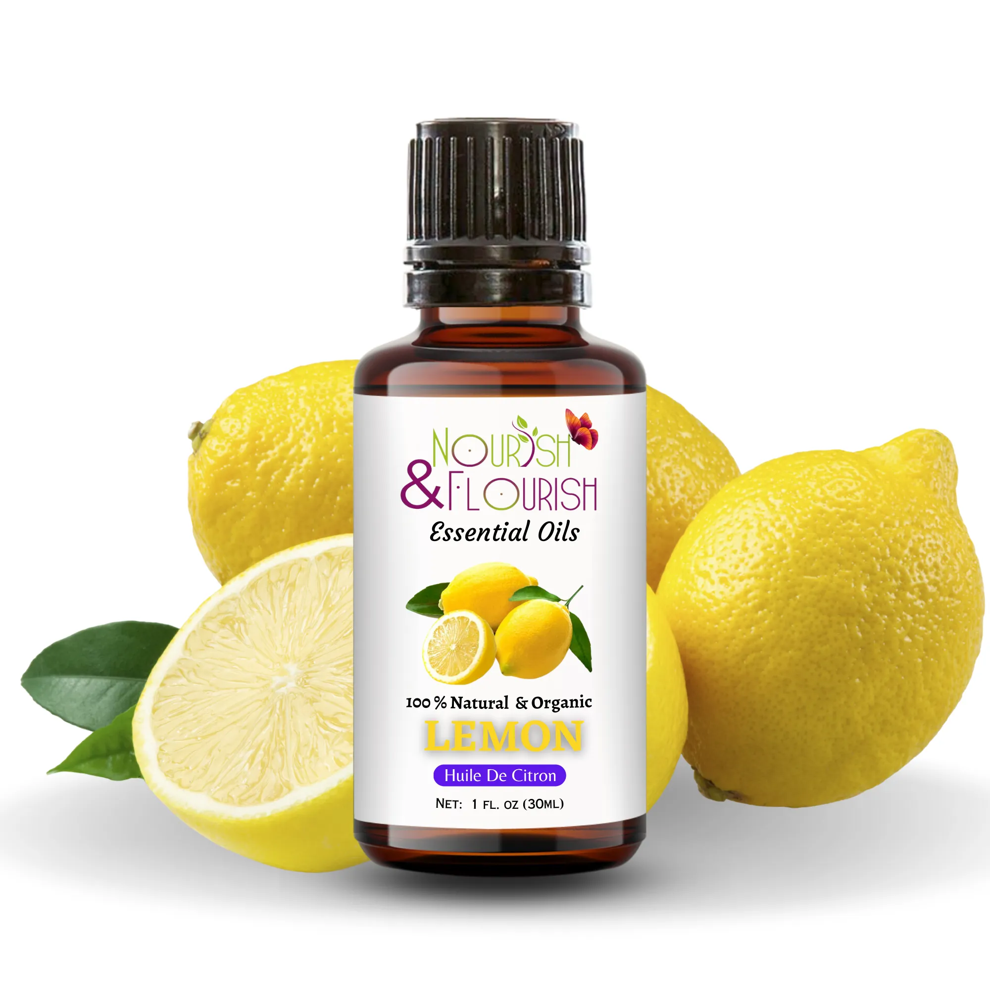 Lemon Essential Oil 1 FL oz. 30 ml