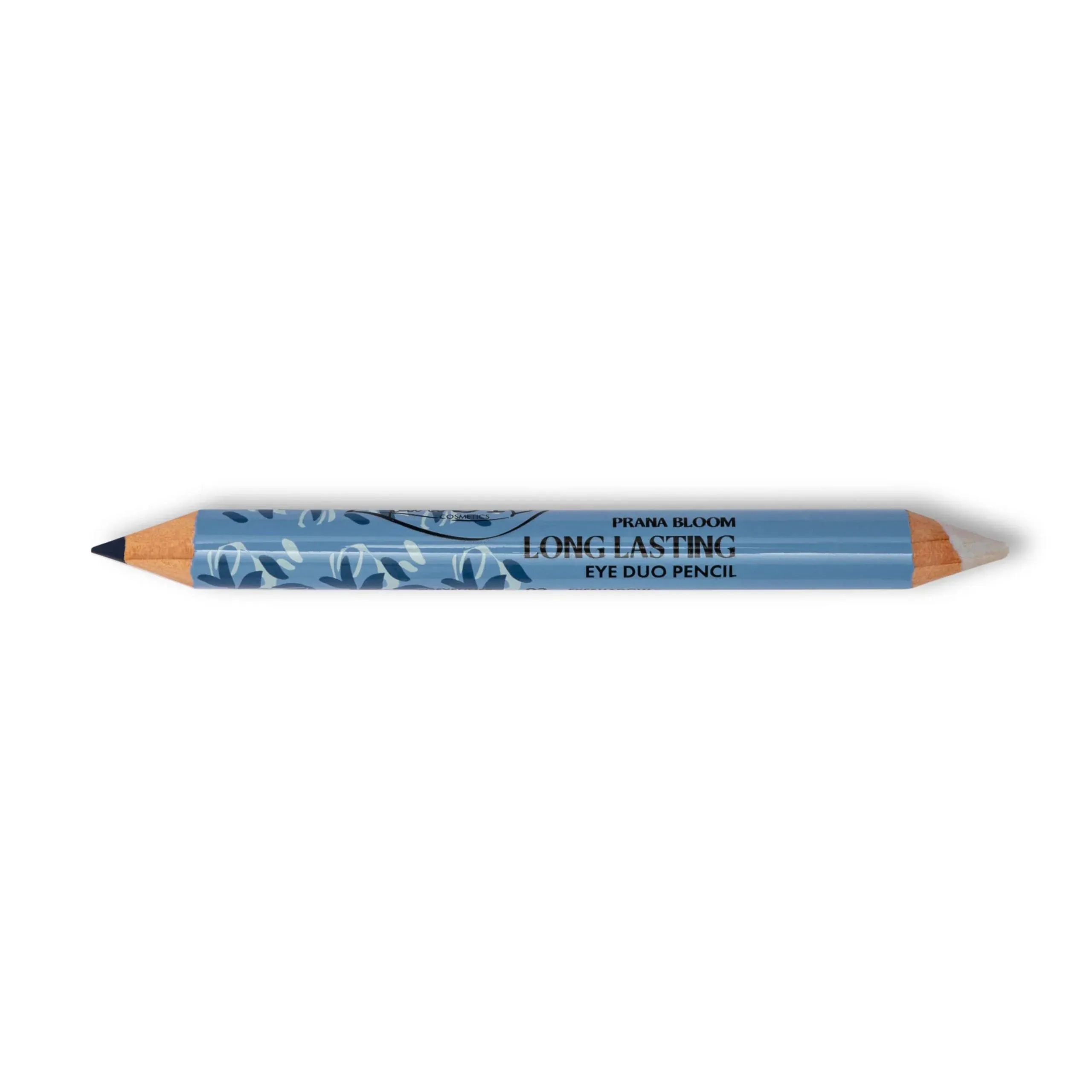 LONG LASTING EYE DUO PENCIL n. 02 BLUE SKY - LIGHT BLUE pearl finish / NIGHT BLUE matte finish