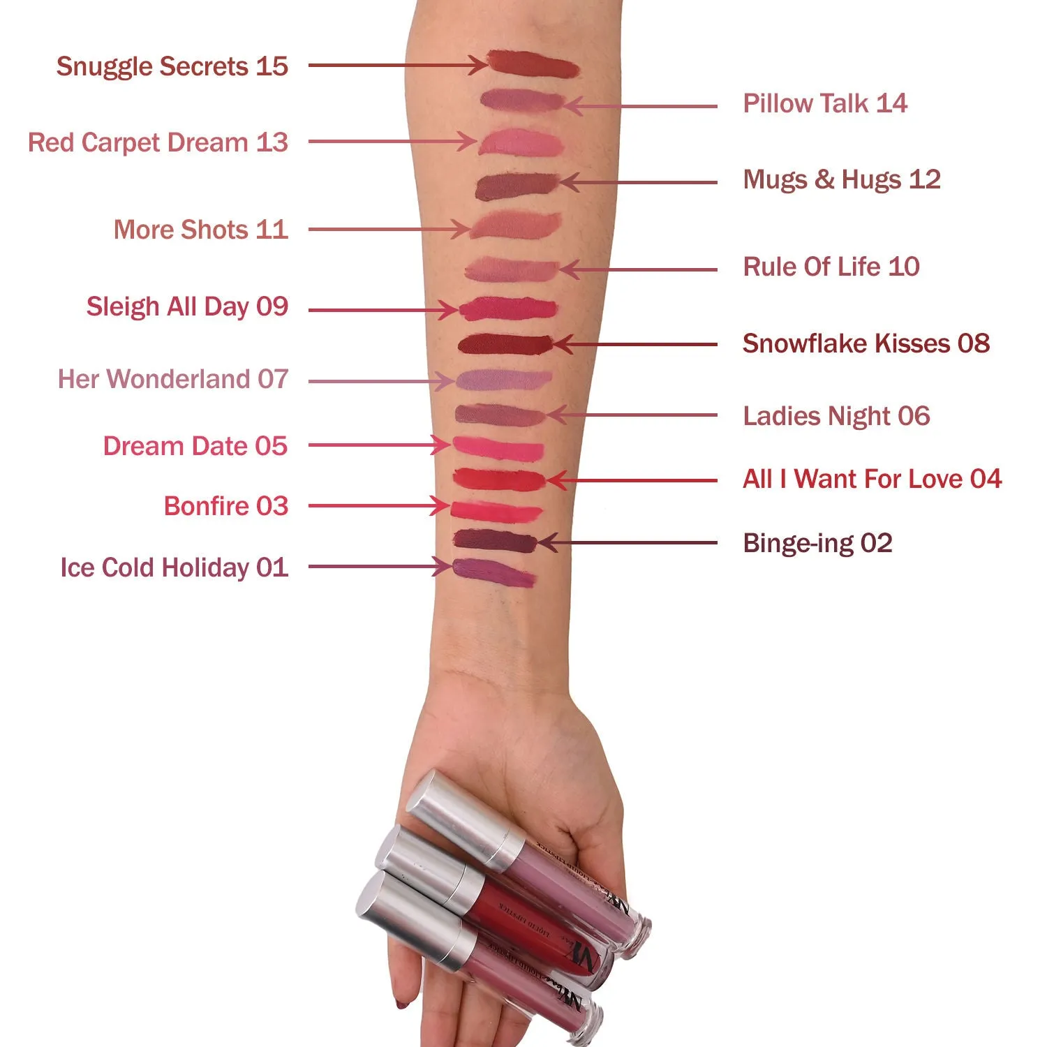 NY Bae Confessions of a Lip-a-holic Liquid Lipstick | Primer   Matte | Purplish Brown | Long Lasting- Binge-ing 2 (4.5 ml)