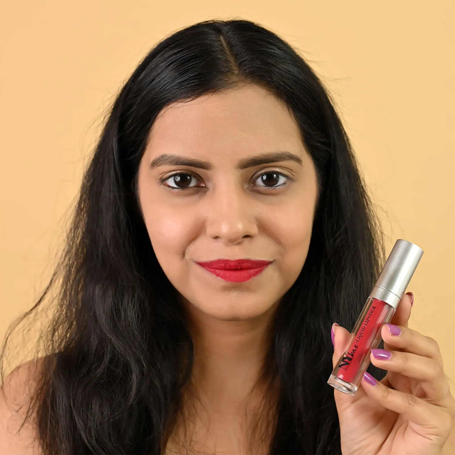 NY Bae Confessions of a Lip-a-holic Liquid Lipstick | Primer   Matte | Red | Long Lasting- All I Want For Love 4 (4.5 ml)