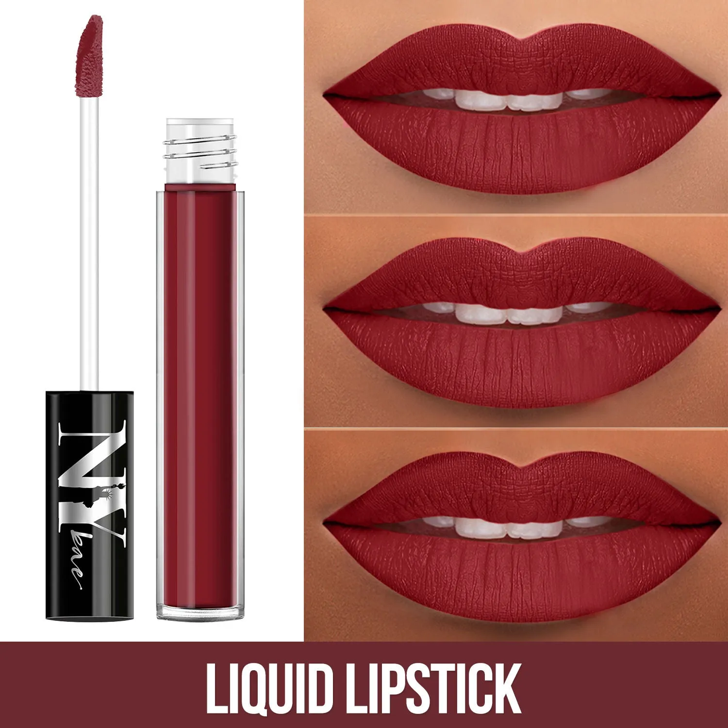 NY Bae Liquid Lipstick | Brown | Matte | Highly Pigmented- Hopelessly Romantic 40 (3 ml)