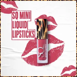 Stay Quirky Mini Liquid Lipstick Maroon - Drunk In Lust 26 | Highly Pigmented | Non-drying | Long Lasting | Easy Application | Water Resistant | Transferproof | Smudgeproof (1.6 ml)