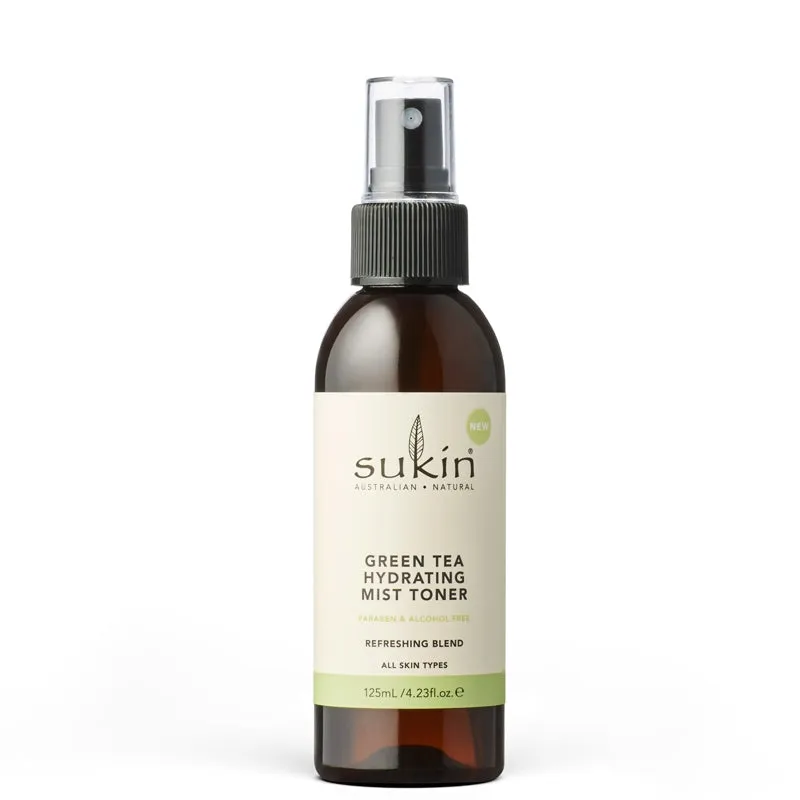 Sukin Green Tea Hydrating Mist Toner 125ml