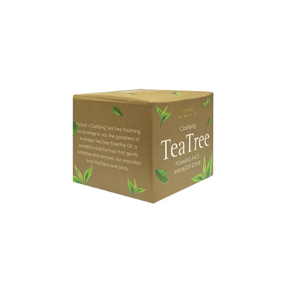 Tea tree Face and Body Foaming Scrub