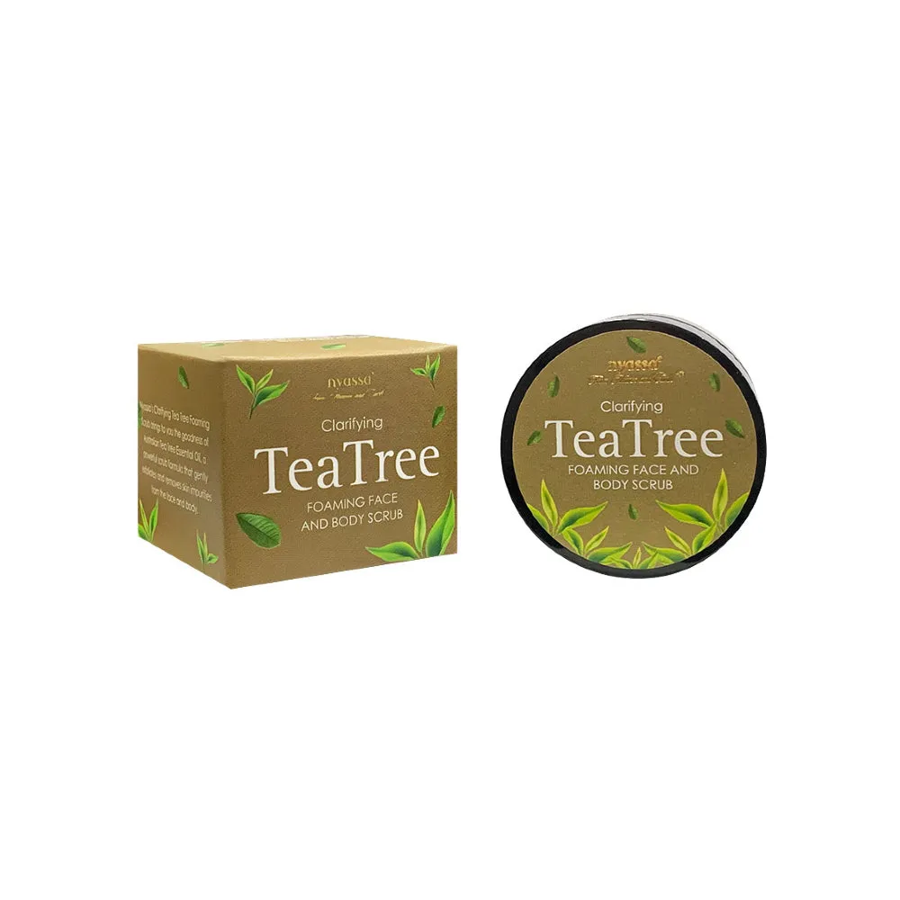 Tea tree Face and Body Foaming Scrub