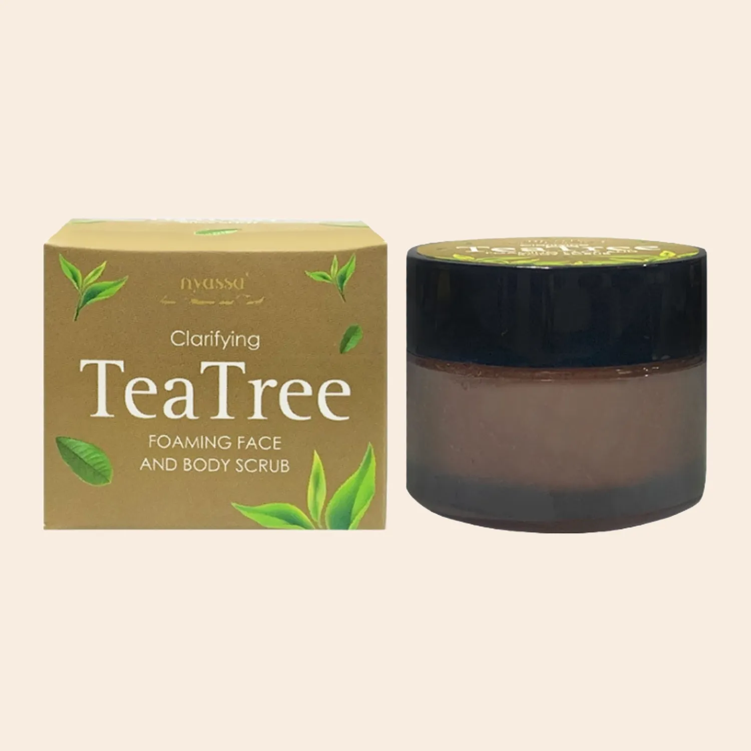 Tea tree Face and Body Foaming Scrub